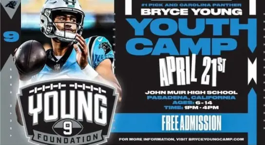 Bryce Young Youth Camp